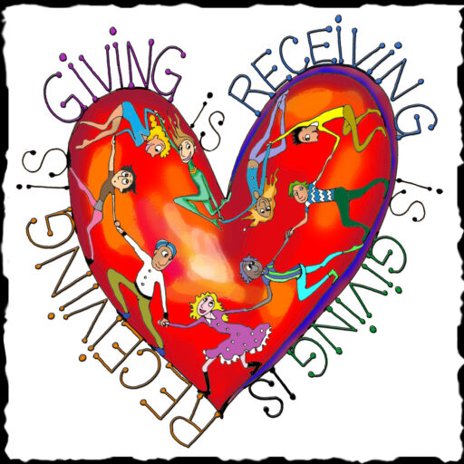 Getting And Giving Graphics Dorianne Art Gallery - Whimsical, Humorous & Inspirational Art